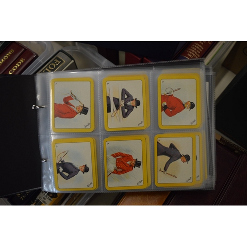 737 - Cigarette card album.