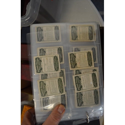 739 - Four albums of cigarette cards.