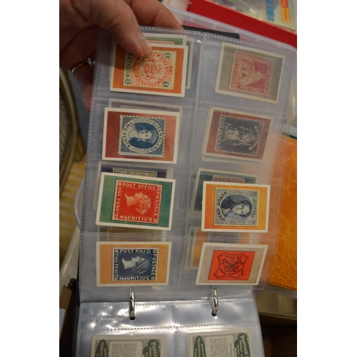 739 - Four albums of cigarette cards.