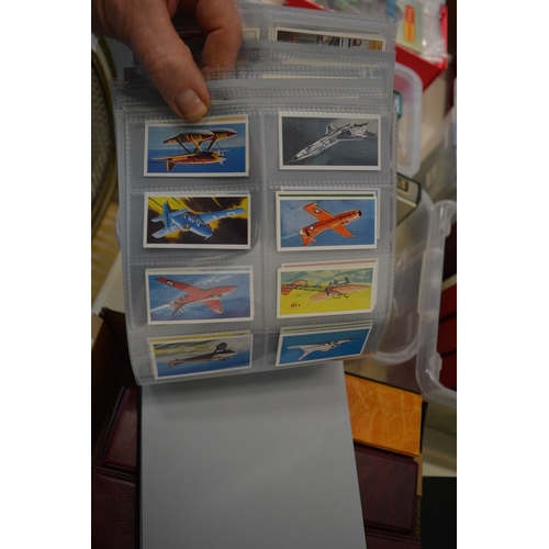 739 - Four albums of cigarette cards.