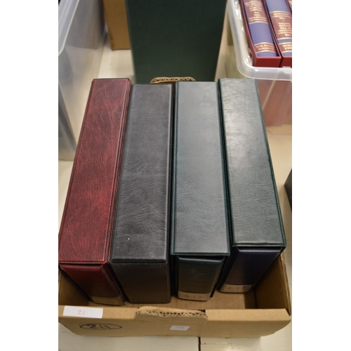 741 - Four albums of cigarette cards.