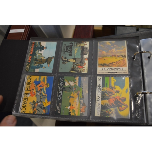 741 - Four albums of cigarette cards.