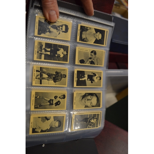 741 - Four albums of cigarette cards.