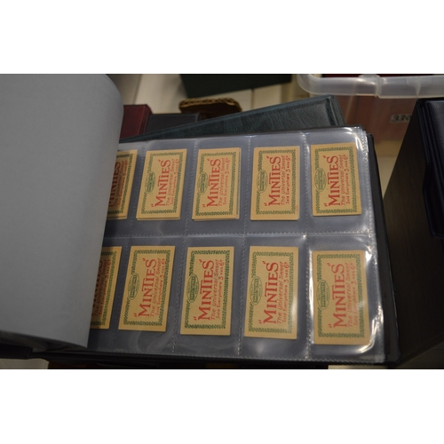 741 - Four albums of cigarette cards.