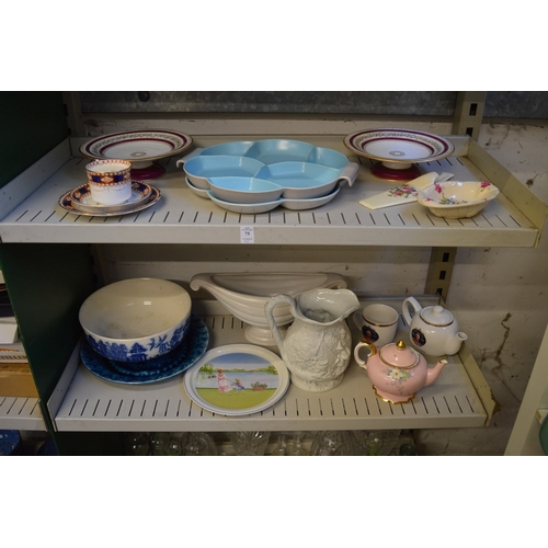 75 - Quantity of decorative china.