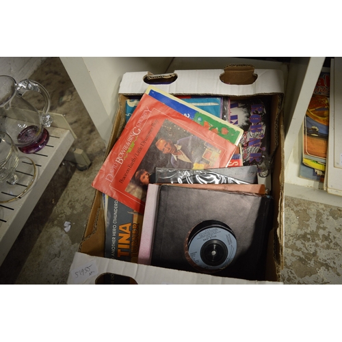 95 - Box of records.