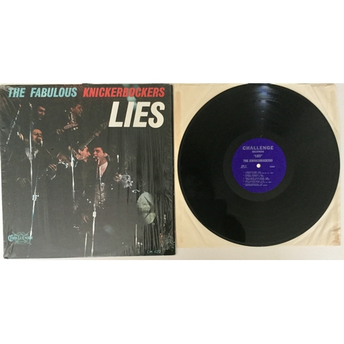 15 - The Knickerbockers - ‘Lies’ LP Vinyl 33rpm Record. Fabulous! RARE!! Blue label Challenge Mono CH 622... 