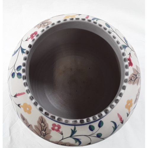 72 - Poole Pottery Carter Stabler Adams ZW pattern shape 129 large vase by Anne Hatchard 9.5
