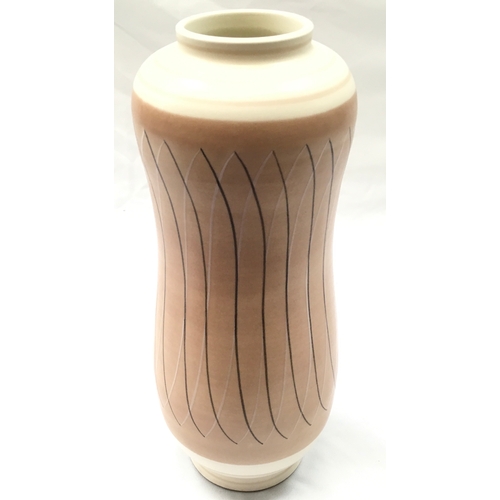 156 - Poole Pottery shape 701 PRB pattern freeform peanut vase 13