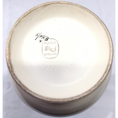 156 - Poole Pottery shape 701 PRB pattern freeform peanut vase 13