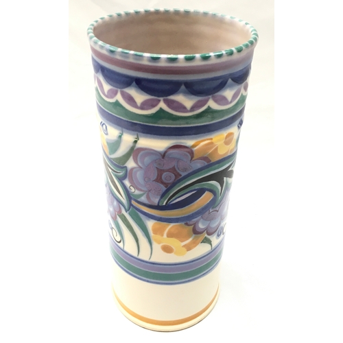 165 - Poole Pottery Carter Stabler Adams shape 207 CO pattern vase by Ann Hatchard 10