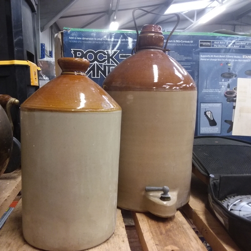 1310 - Five earthenware jugs.