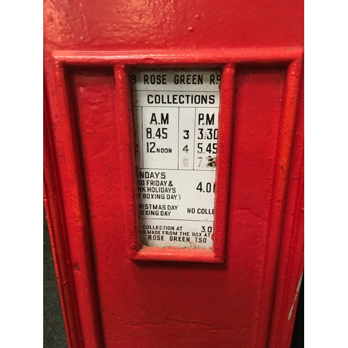 219 - A VR post box front.