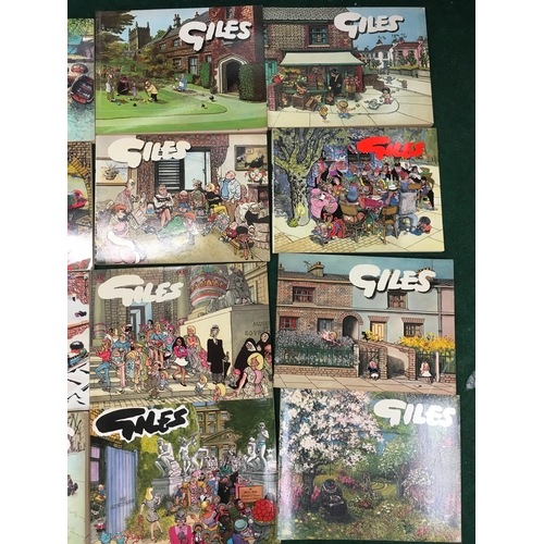 217 - Collection of Giles Cartoons books.