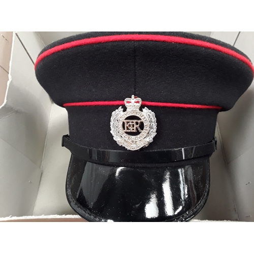 226 - Royal Engineer’s Staff Sergeant Mess Dress with medals and hat.