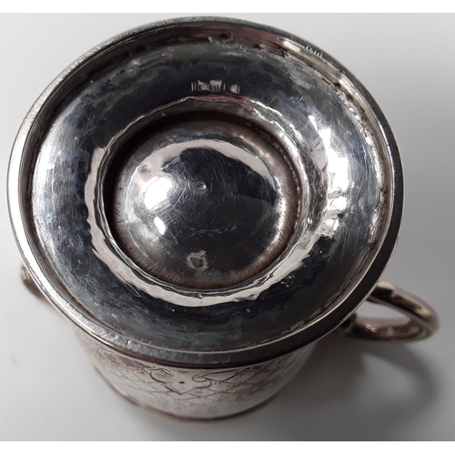 148 - Silver hallmarked cream jug.