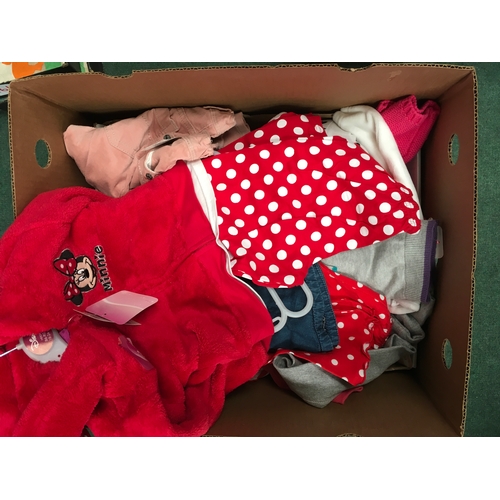 160 - A box of children’s clothing (2).