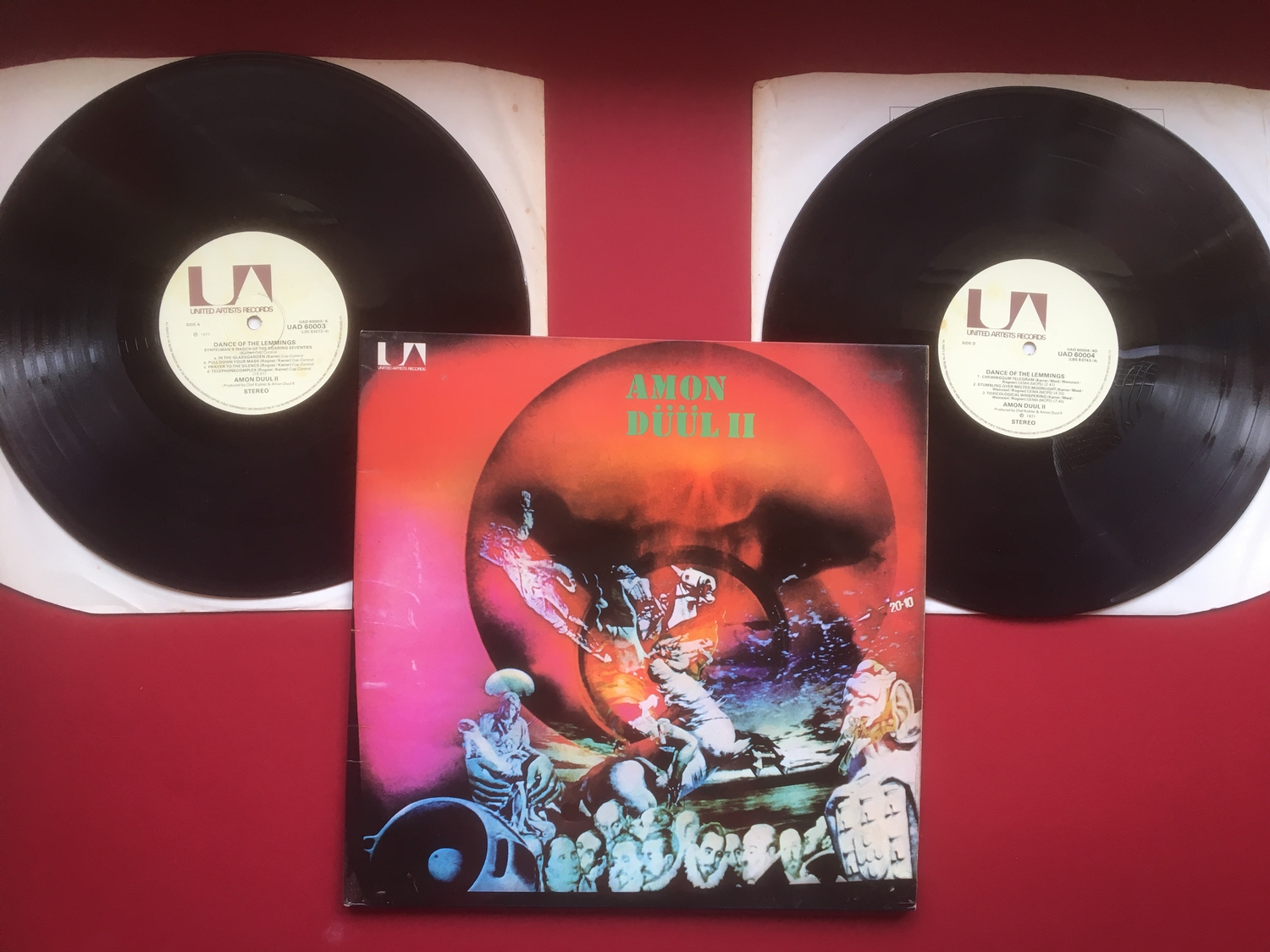 AMON DUUL II. 'DANCE OF THE LEMMINGS'VINYL ALBUM. Found here on