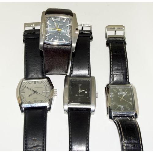 2214 - Four designer Gents wristwatches.