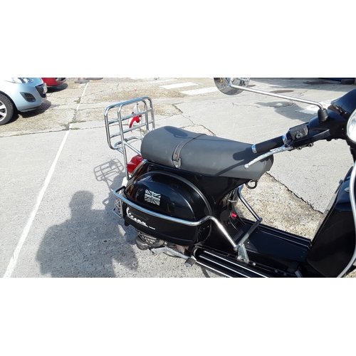 2153 - A Vespa PX125 scooter. One of the last off the line. 4253km on the clock. Recently had MOT. Paperwor... 