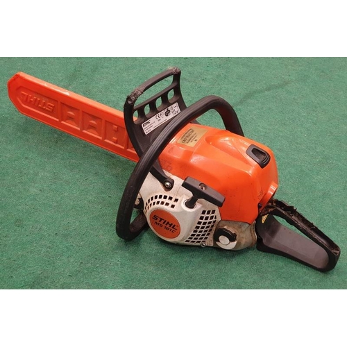 66 - Stihl MS 181C petrol chainsaw (REF 15).