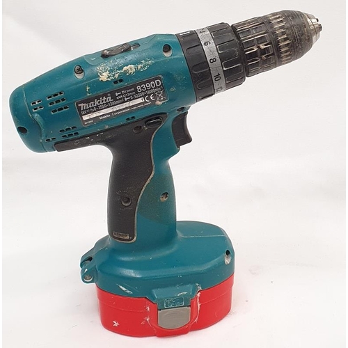 80 - A Makita 8390D 18V Power Drill (REF 119).