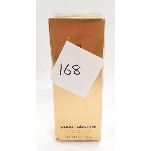 254 - Paca Rabanne 100ml aftershave lotion (Ref 168).