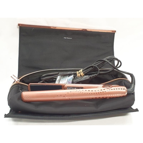 257 - A pair GHD hair straigteners in case (Ref 118).