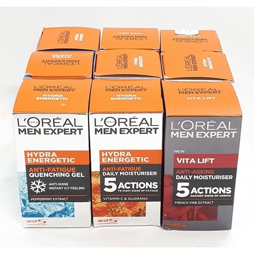 272 - Collection of L'oreal Men Expert face creams (Ref 121).