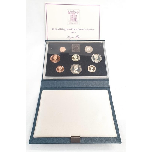 347 - Royal Mint United Kingdom Proof Coin Collection 1983 (REF 129).