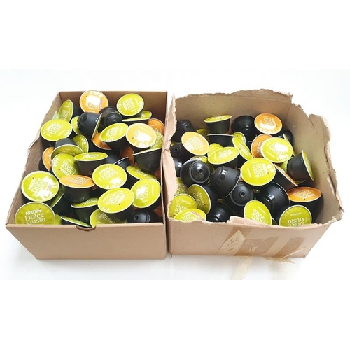 392 - Two boxes of Nescafe Dolce Gusto coffee capsules.