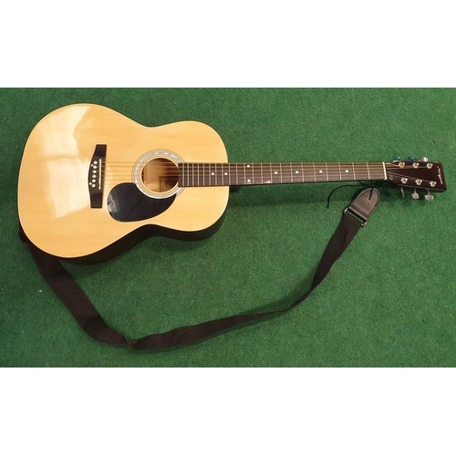 395 - A Martin Smith W-100-N-PK acoustic guitar (REF 104).