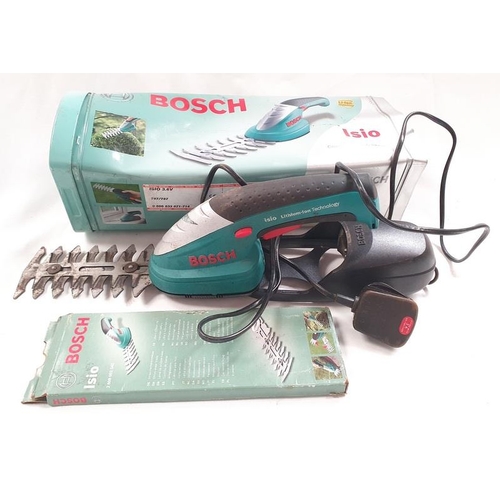 416 - A Bosch Islo Cordless Shrub Shear (REF 124).