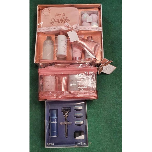 420 - Two Baylis & Harding Gift Sets together with A Gillette Gift set (REF 49).