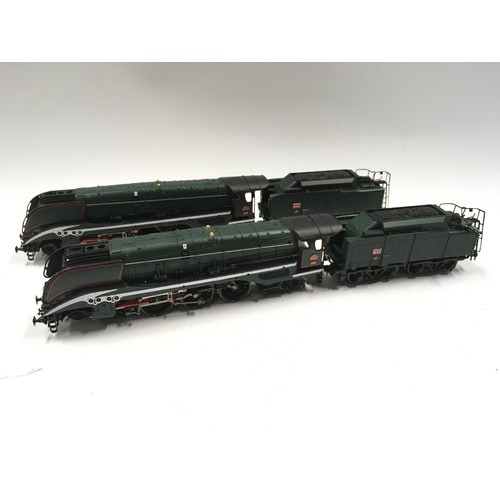 228 - 2 boxed Jouef 824900 steam locomotives. Mint condition in Good Plus dusty boxes.