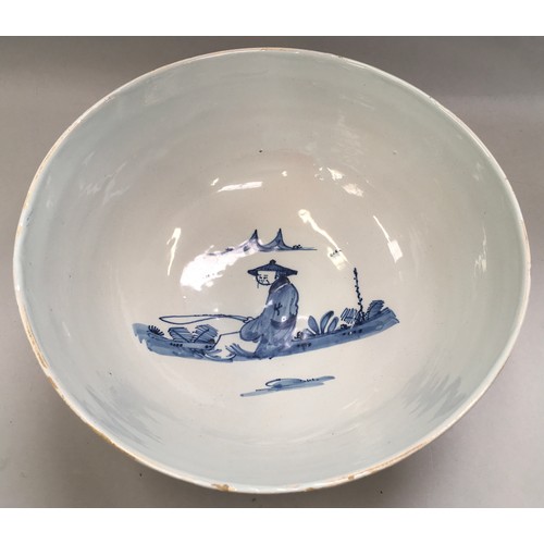 273 - Blue & White Chinese bowl possibly from the Qing period 11.5