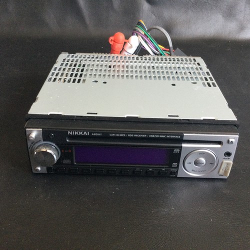 267 - NIKKAI A64HY CAR STEREO. This head unit is model number A64HY and incorporates MP3 / USB/SD / CD and... 