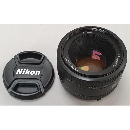 229 - Nikon 50mm camera lens