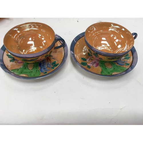 307 - An oriental Noritake tea set.