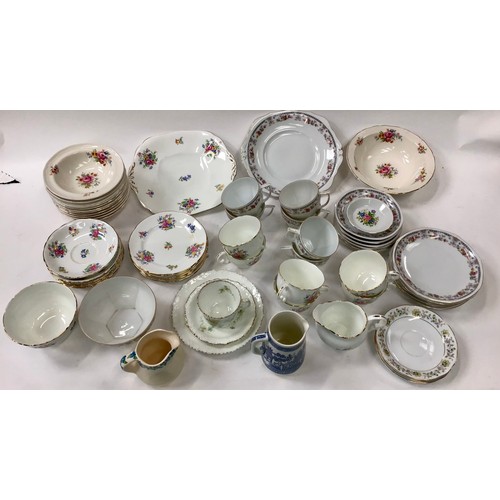 299 - Large quality of tea wear two tea sets and misc china to include T spoons