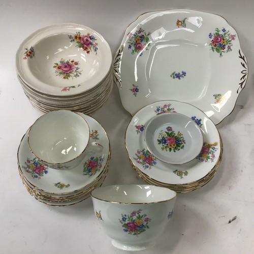 299 - Large quality of tea wear two tea sets and misc china to include T spoons