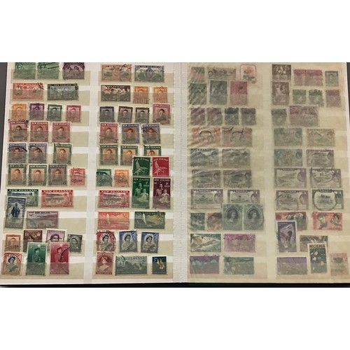 246 - Green S.G. stockbook filled with commonwealth stamps.