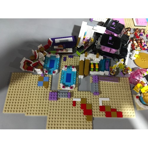 525 - 2 X Lego Friends Grand Hotel sets 41101 with instruction manuals and boxes. Unchecked for completene... 