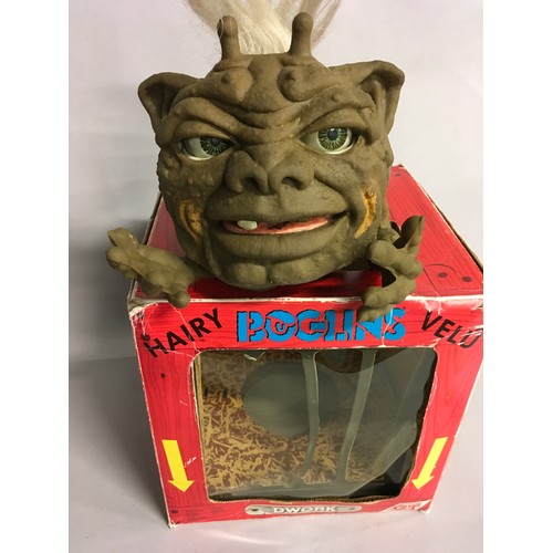 309 - Miscellaneous toy group to include 1980’s Action GT Hairy Boglins Dwork - boxed, Tm and DC Comics 12... 