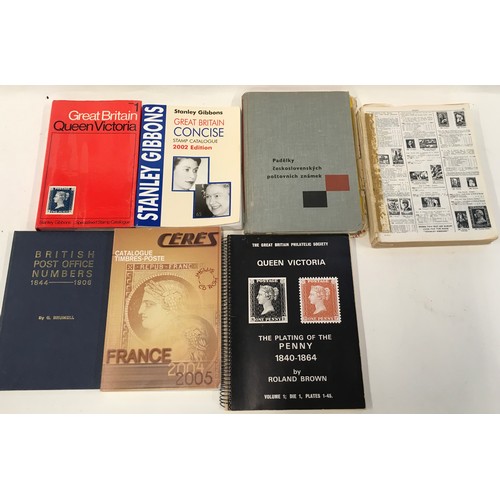 77 - Box of various catalogues and leaves