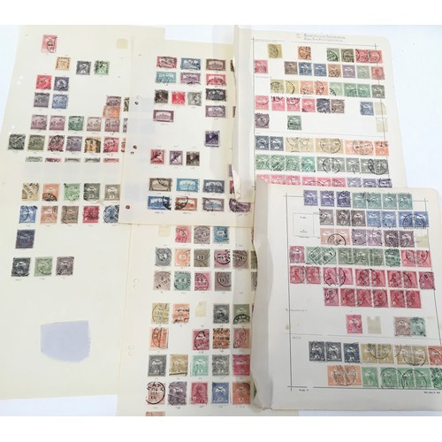 51 - Stockbook of Commonwealth / world stamps plus a number of loose sheets