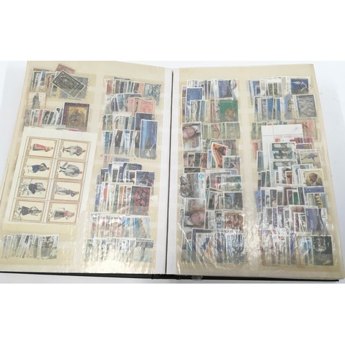 53 - Large stockbook containing Greece / Spain stamps
