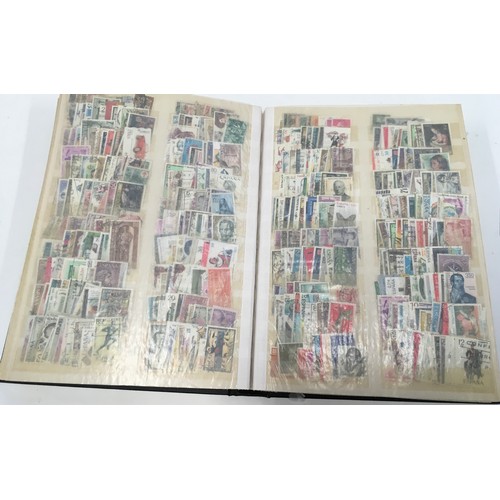 53 - Large stockbook containing Greece / Spain stamps