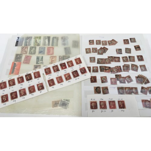 65 - 4 large stockbooks of GB and world stamps to include a  large collection of penny reds