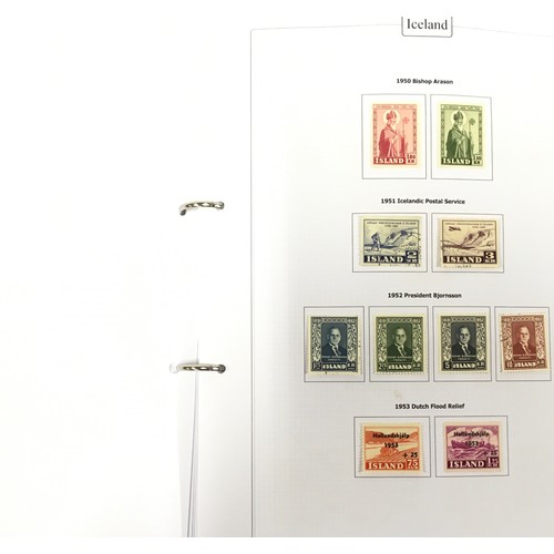 70 - Folder of Iceland stamps to include some good early examples